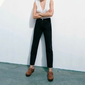 ZARA Mom Fit High Rise Jeans